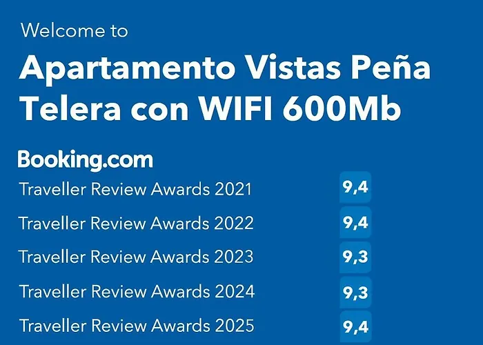 Apartamento Vistas Peña Telera con WIFI